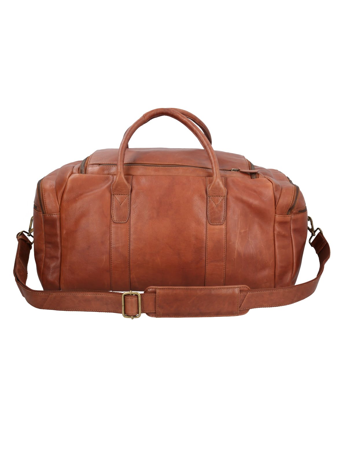 Bolso Cuero Hombre Aq Crook Travel Cognac Rockford