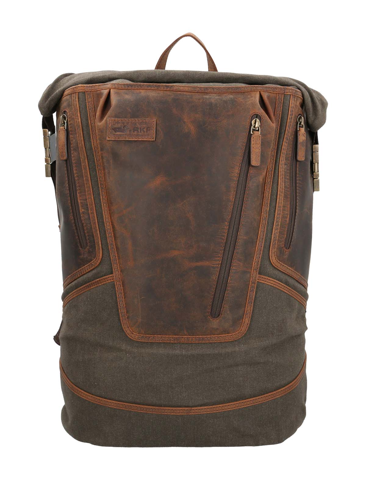 Mochila Wax Hombre Wx Whitfield Back Oliva Rockford