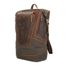 Mochila Wax Hombre Wx Whitfield Back Oliva Rockford