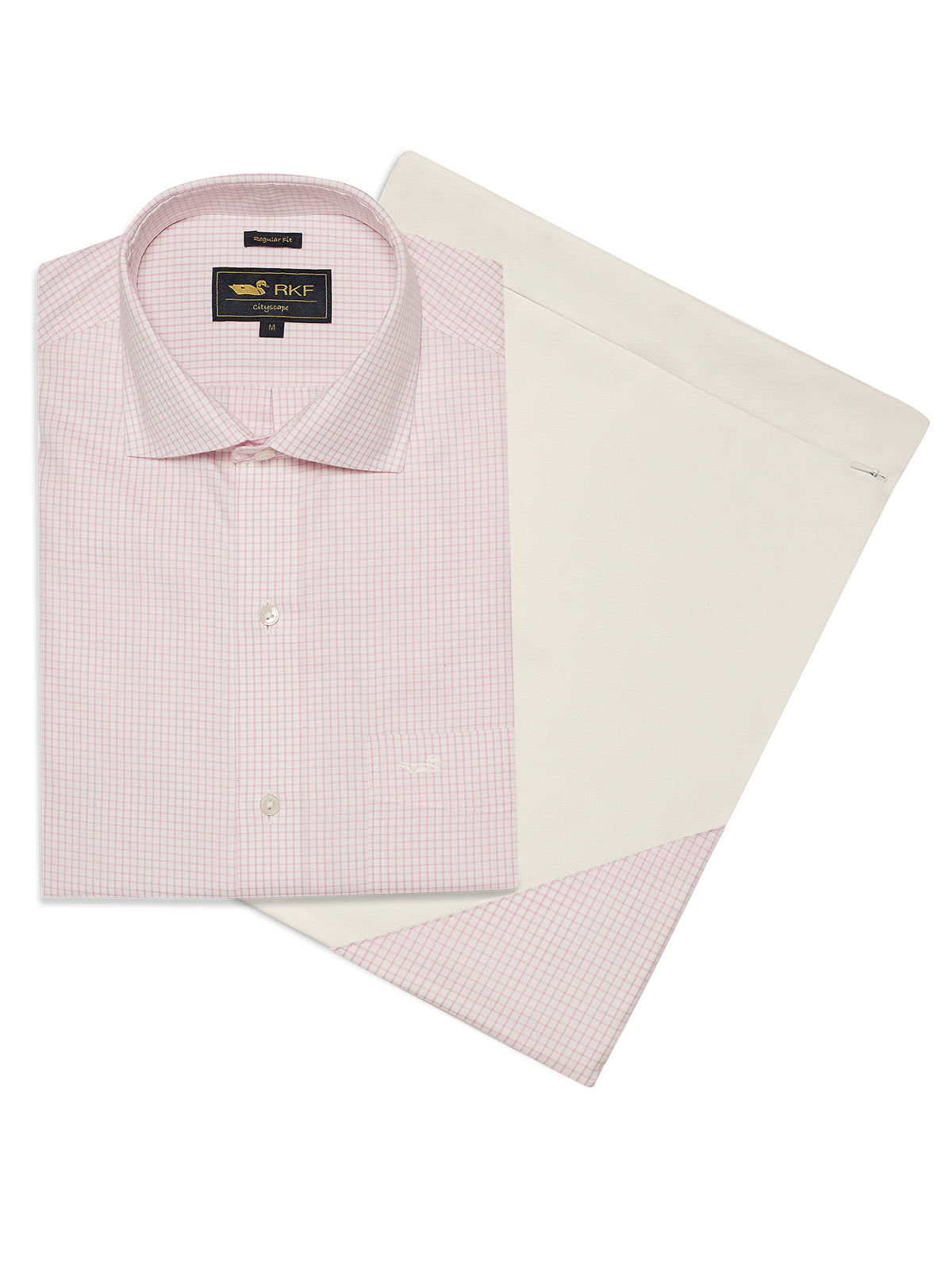 Camisa Cuello Italiano Hombre WF Rosado Rockford
