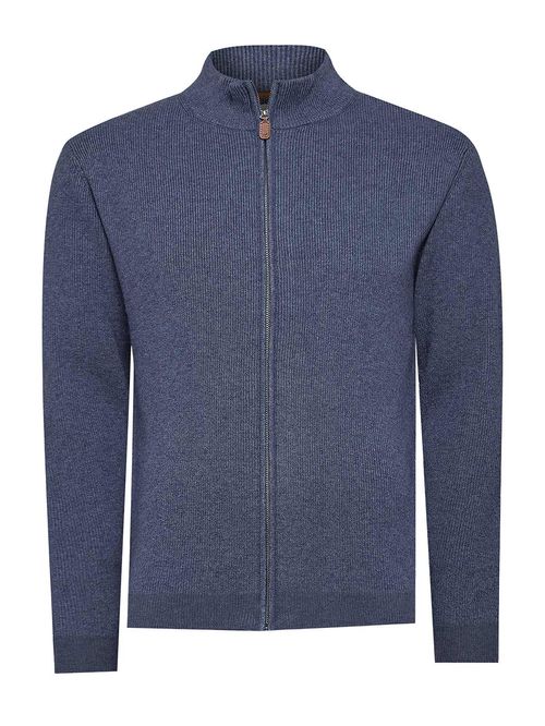 Sweater Lana Merino Hombre Massafull Celeste Rockford