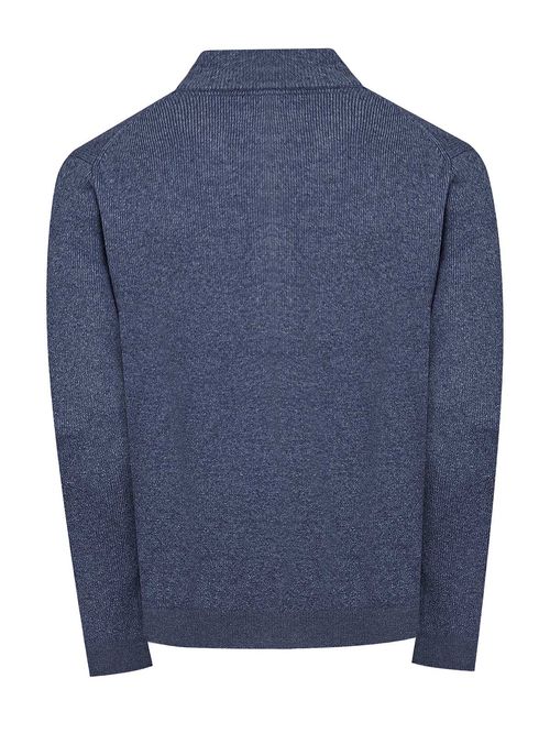 Sweater Lana Merino Hombre Massafull Celeste Rockford