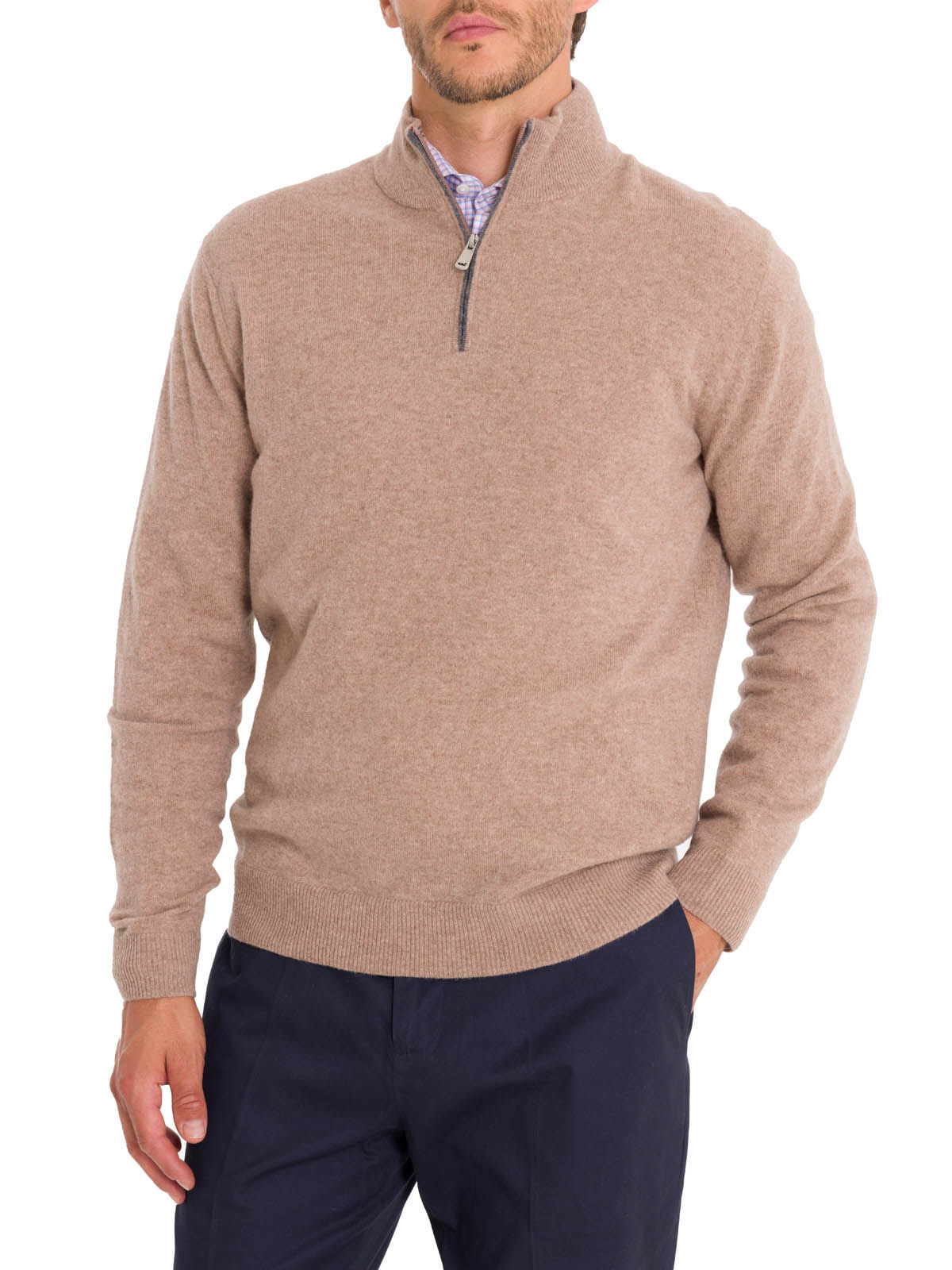 Sweater Lana Hombre Italyh H Café Rockford