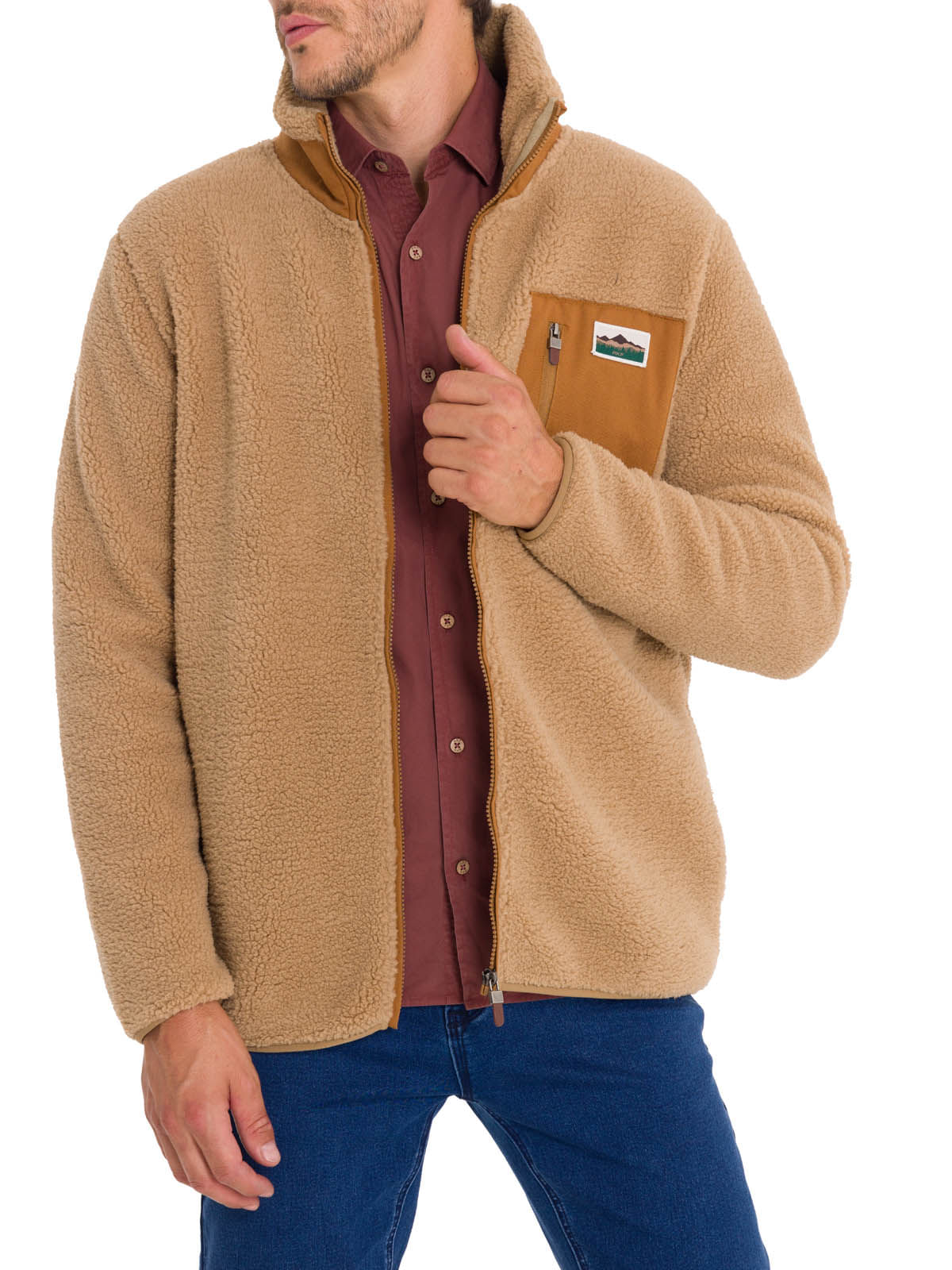 Polar Fibras Recicladas Hombre Marconi Naranjo Rockford