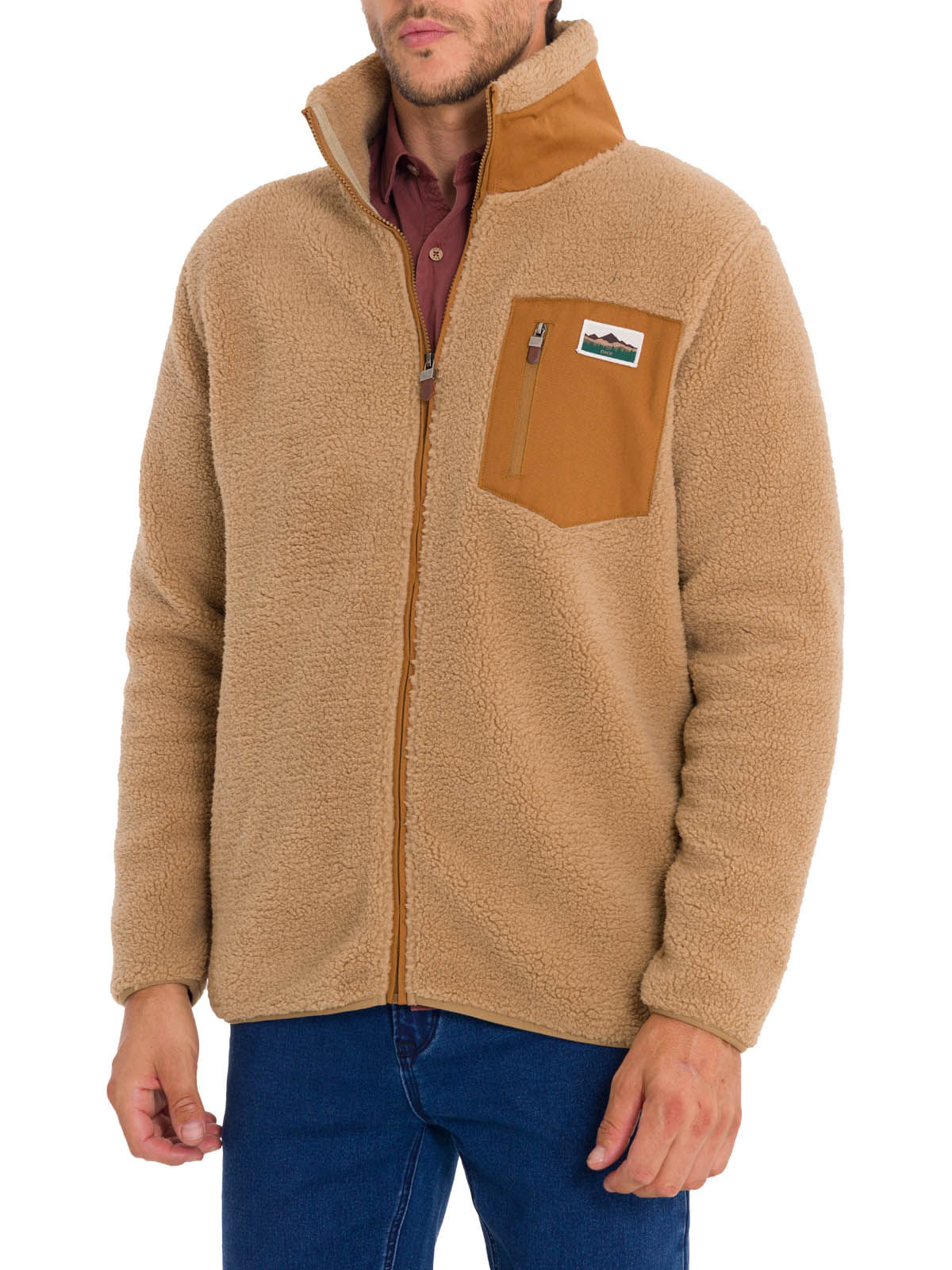 Polar Fibras Recicladas Hombre Marconi Naranjo Rockford