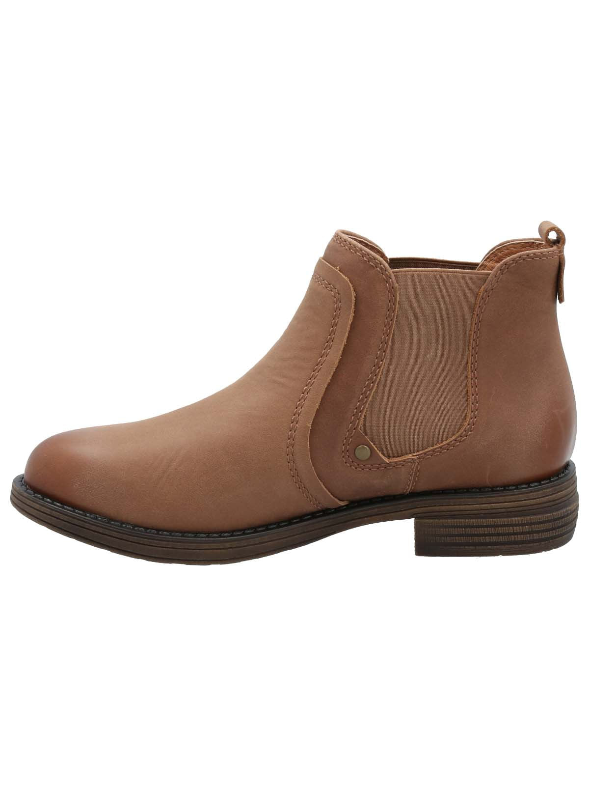 Botín Cuero Mujer Kielder Beige Rockford