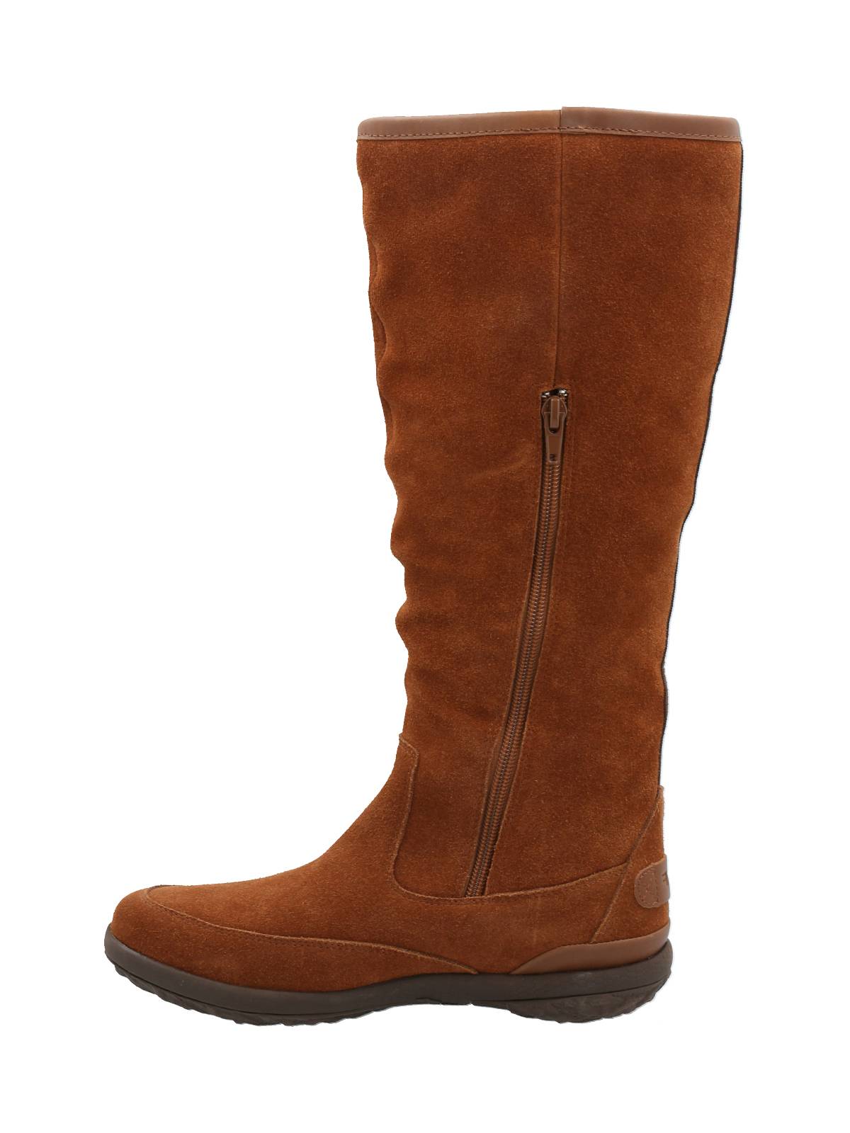 Bota Cuero Mujer New Amboro Café Rockford