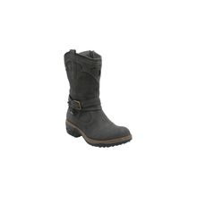 Bota Cuero Mujer Nia Gris Rockford
