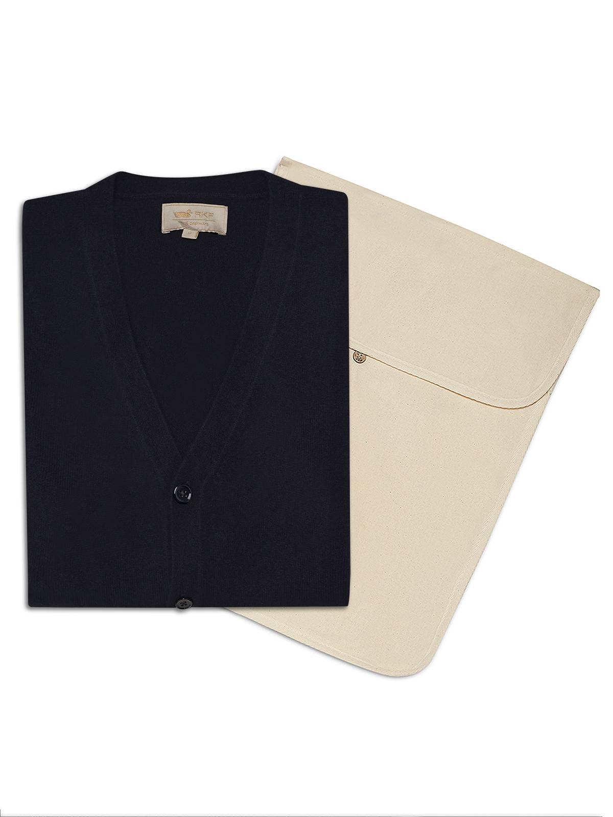 Sweater Cashmere Hombre Cash But Azul Rockford