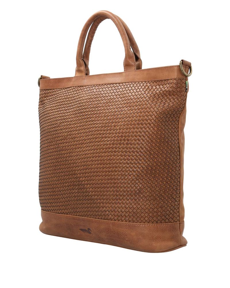 Cartera-Cuero-Mujer-Fd-Braid-Tote-Tan-Rockford