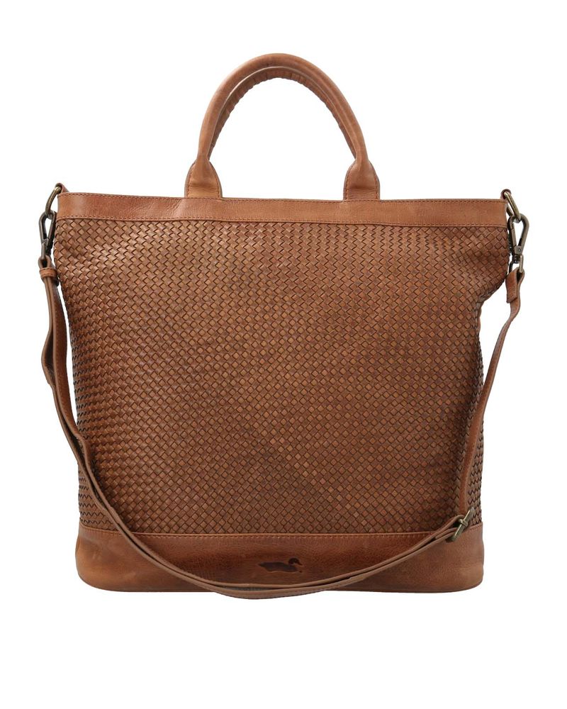 Cartera-Cuero-Mujer-Fd-Braid-Tote-Tan-Rockford