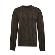 Sweater Fibras Naturales Mujer Rumany Café Rockford