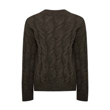 Sweater Fibras Naturales Mujer Rumany Café Rockford