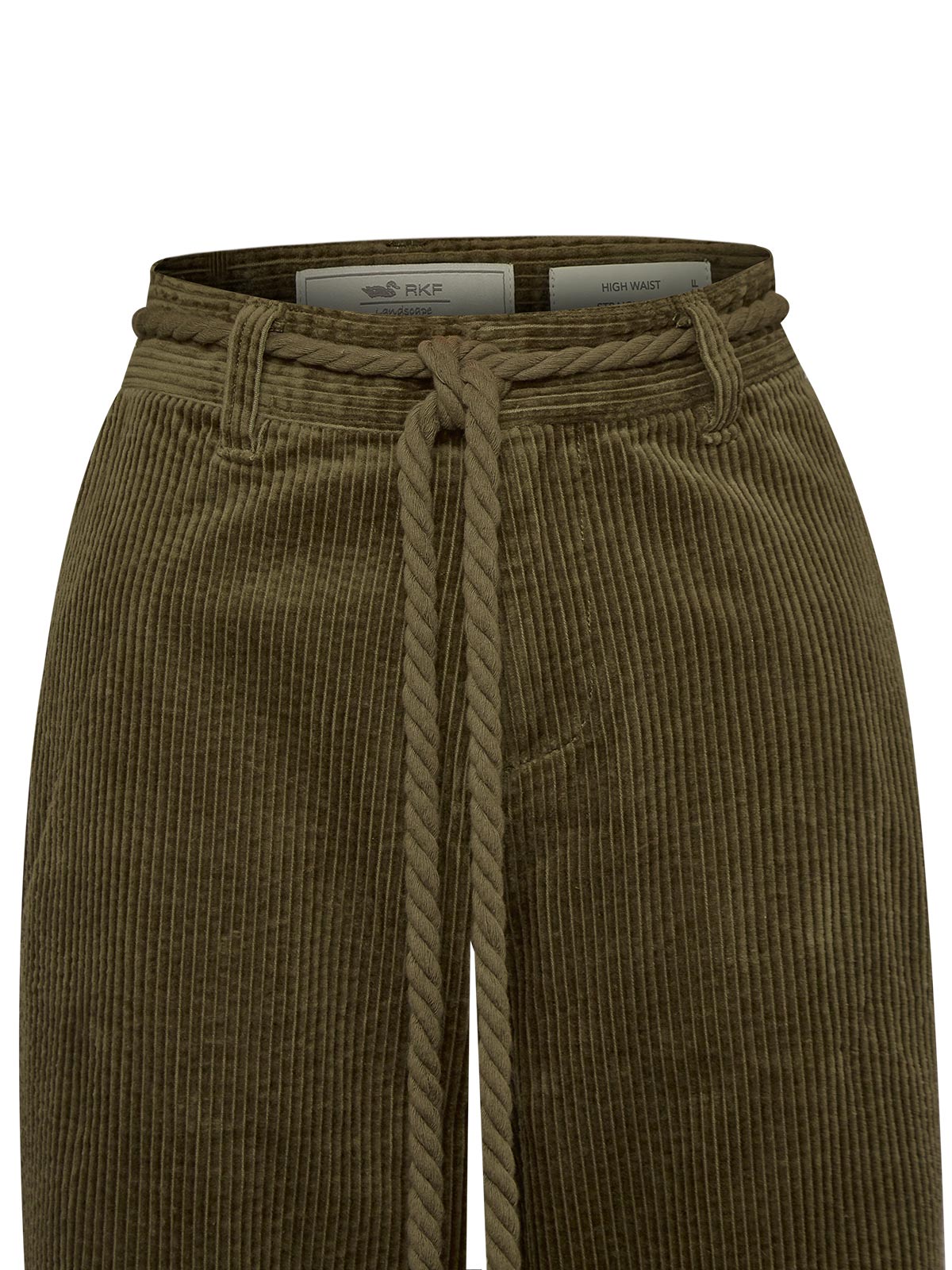 Pantalón Algodón Orgánico Mujer Tanko Verde Rockford