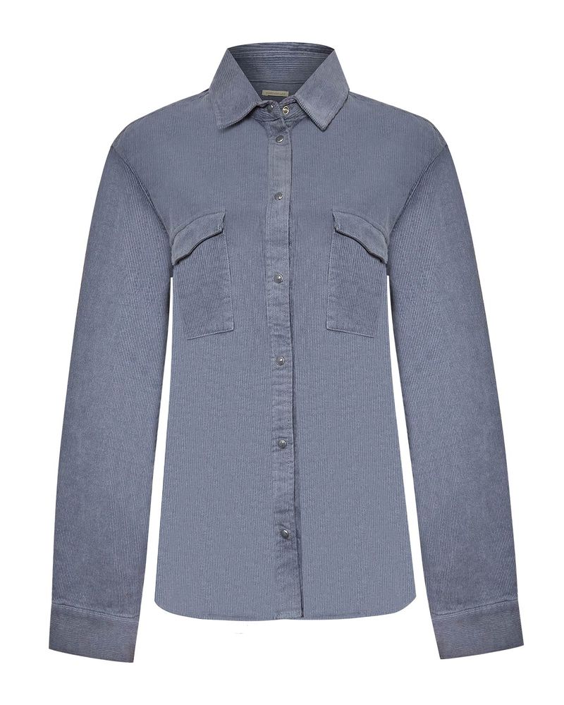 Blusa-Algodon-Organico-Mujer-Manaslu-Azul-Rockford