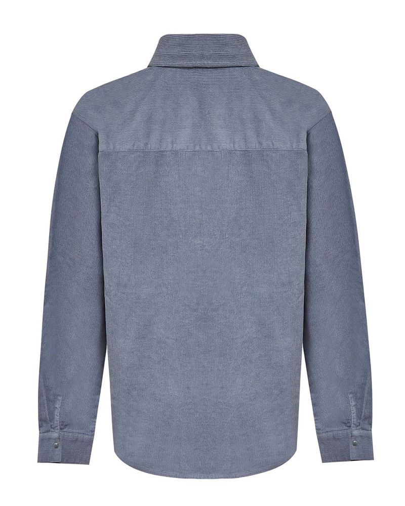 Blusa-Algodon-Organico-Mujer-Manaslu-Azul-Rockford