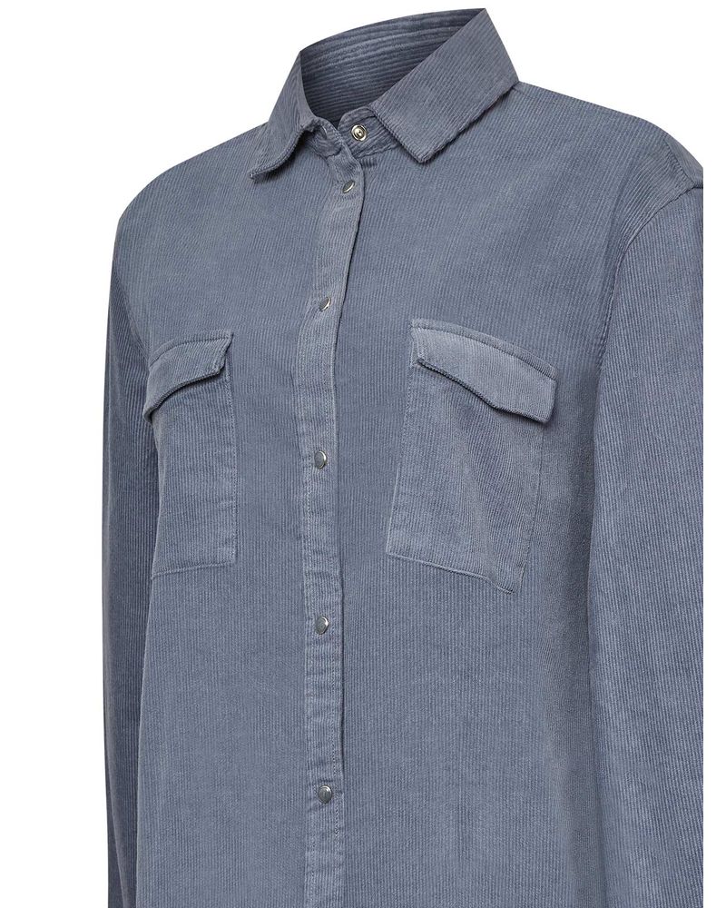 Blusa-Algodon-Organico-Mujer-Manaslu-Azul-Rockford