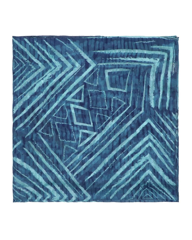 Pañuelo-Seda-Mujer-Rkf-Silk-Blunt-Azul-Rockford
