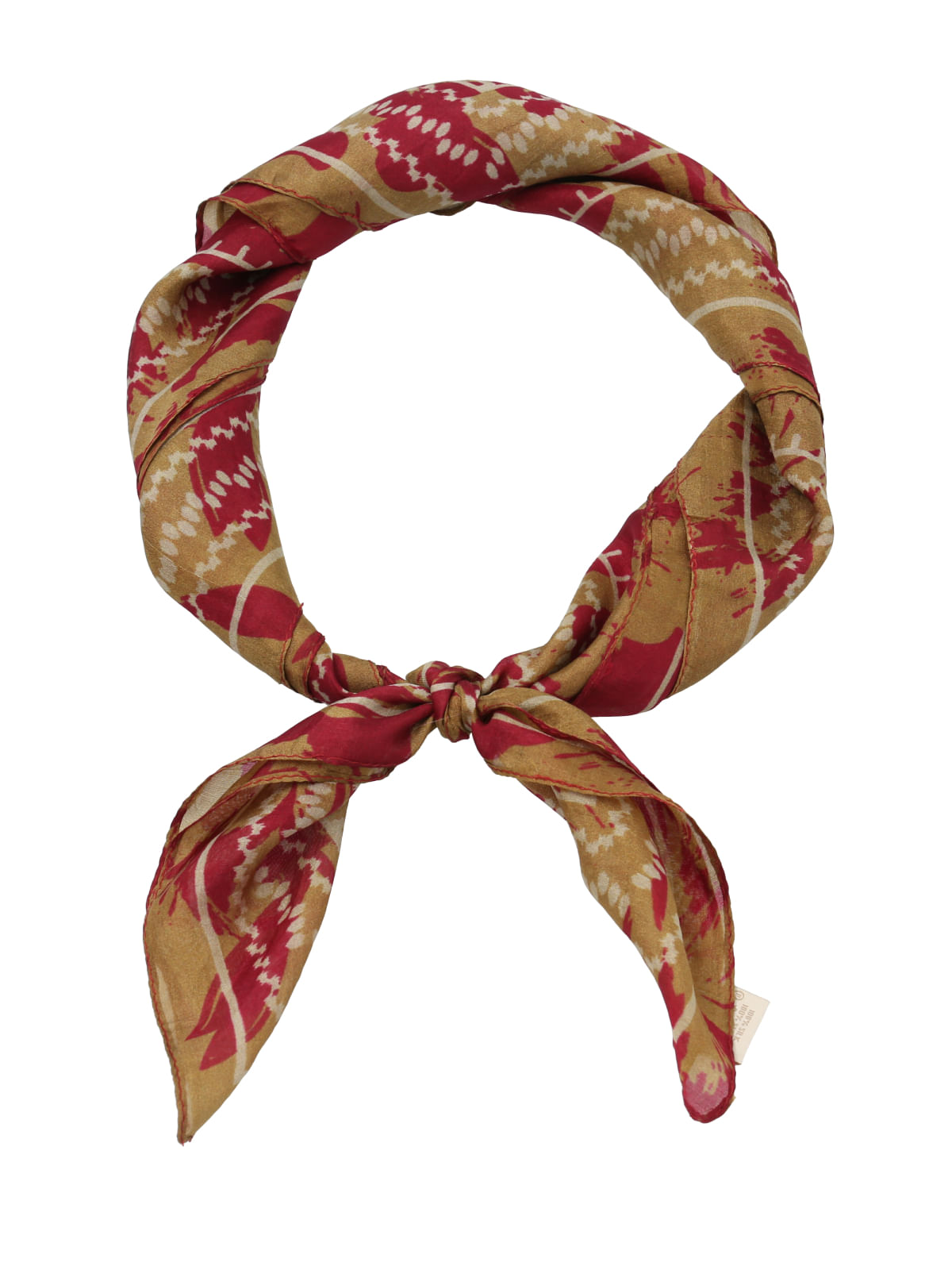 Pañuelo Seda Mujer Rkf Silk Bisset Rosado Rockford