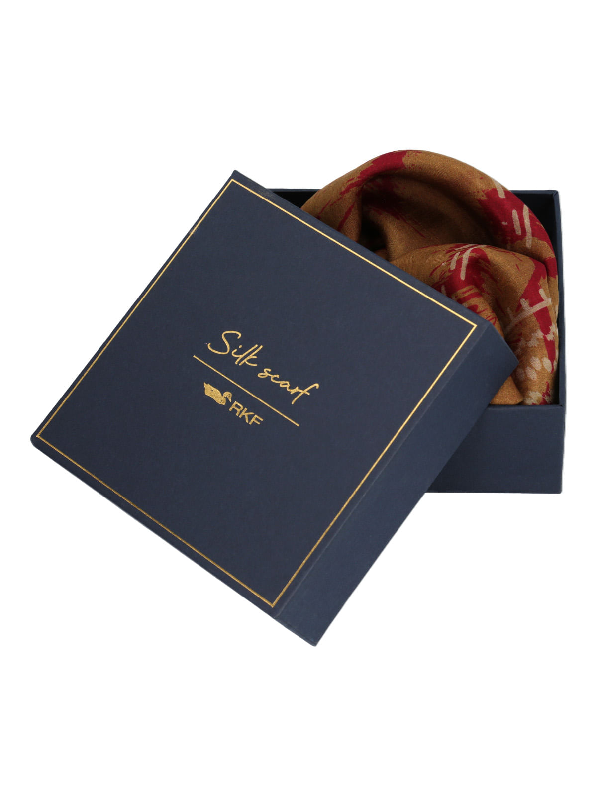Pañuelo Seda Mujer Rkf Silk Bisset Rosado Rockford