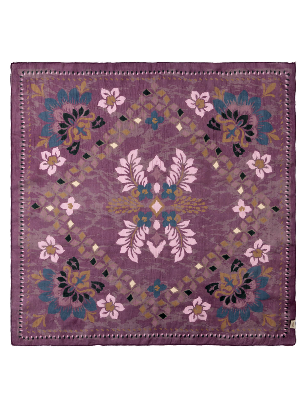 Pañuelo Seda Mujer Rkf Silk Julie Verde Rockford