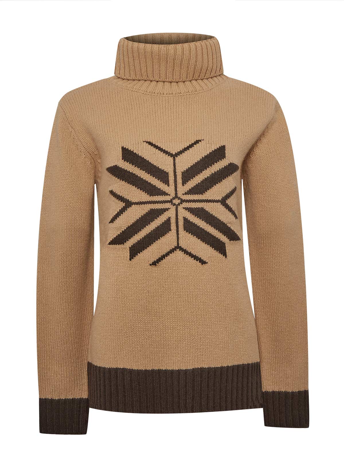 Sweater Lana Mujer Yelcho Café Rockford