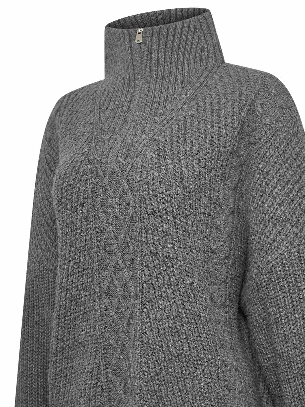 Sweater Alpaca Mujer Kun Gris Rockford