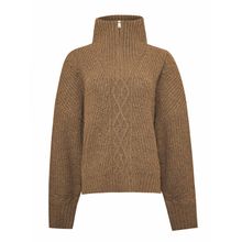 Sweater Alpaca Mujer Kun Café Rockford