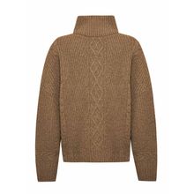 Sweater Alpaca Mujer Kun Café Rockford