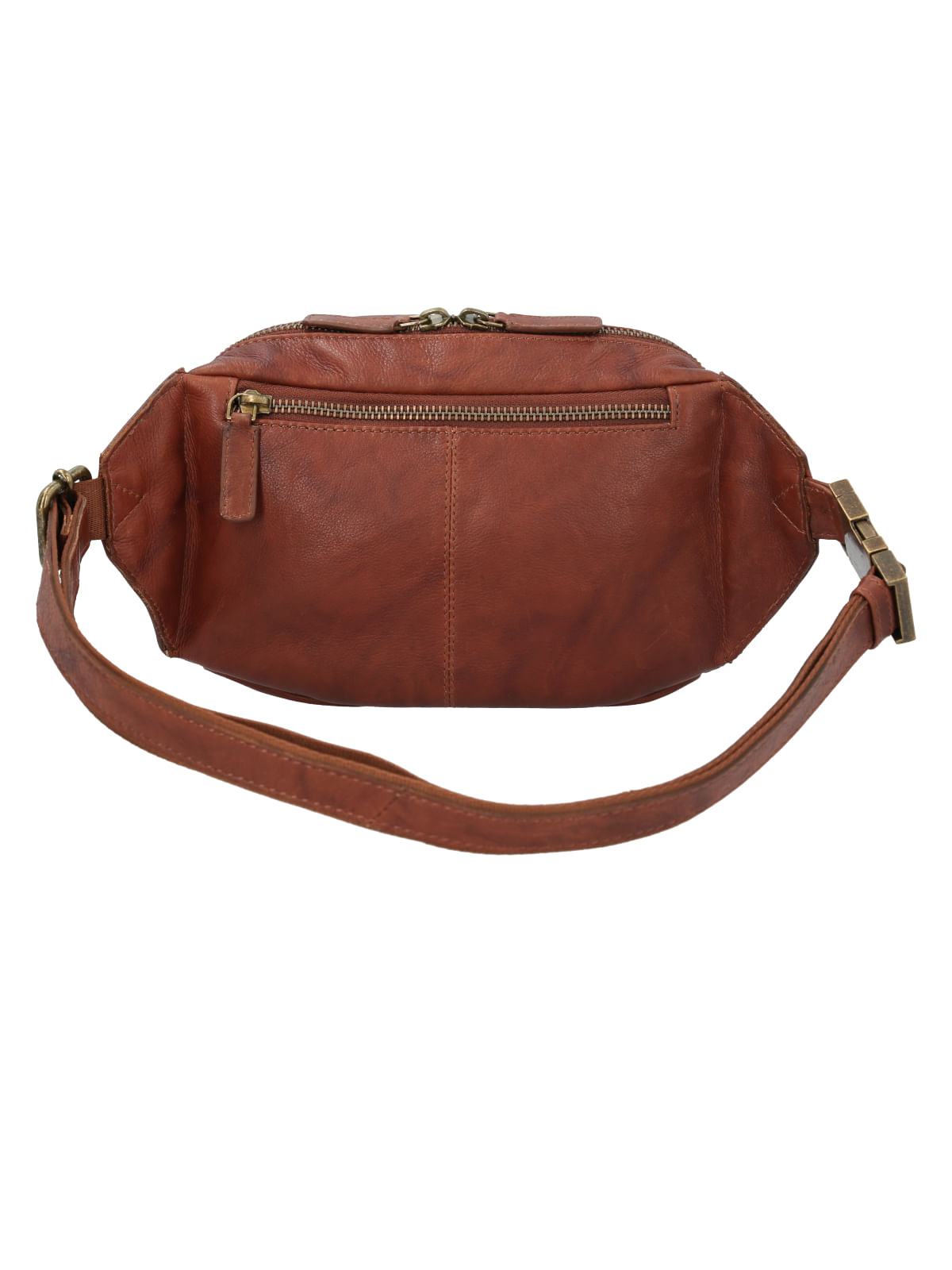 Banano Cuero Unisex Aq Cobb Waist Cognac Rockford