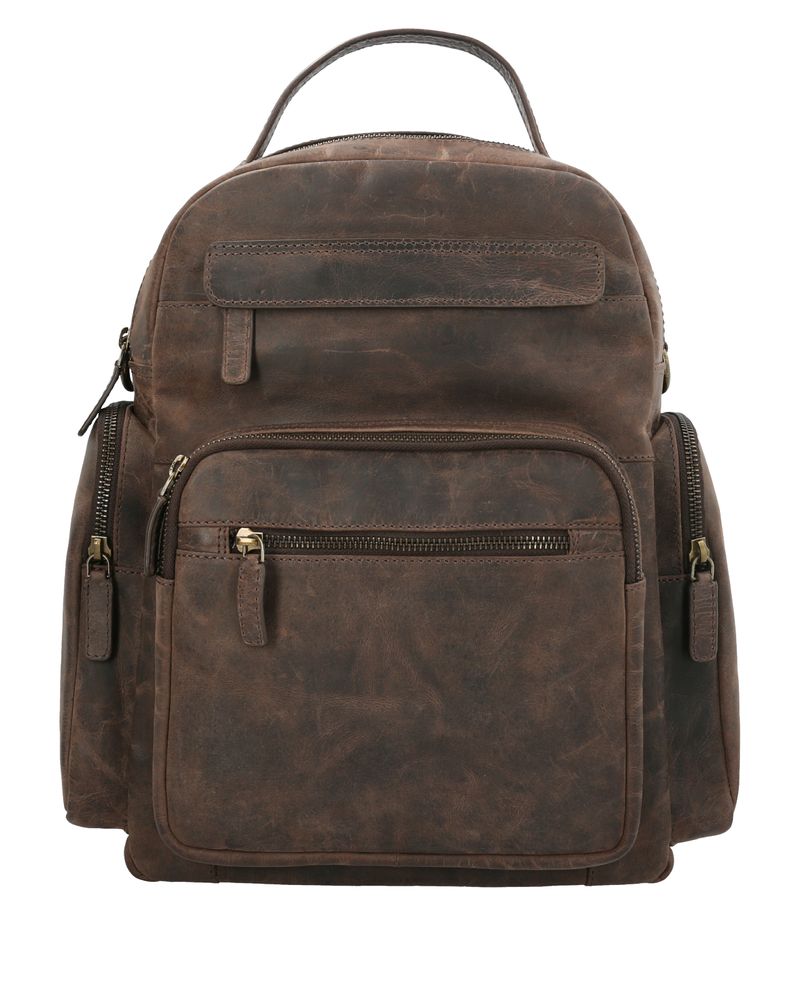 Mochila-Cuero-Unisex-Ks-Clough-Backbag-Chocolate-Rockford