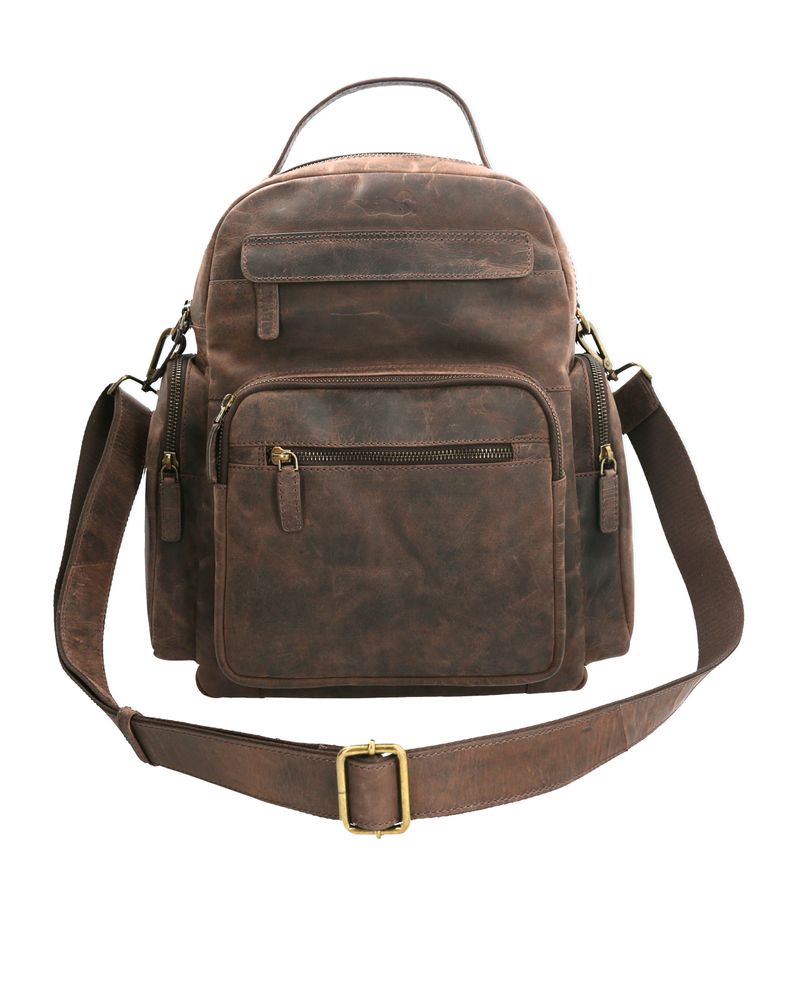 Mochila-Cuero-Unisex-Ks-Clough-Backbag-Chocolate-Rockford