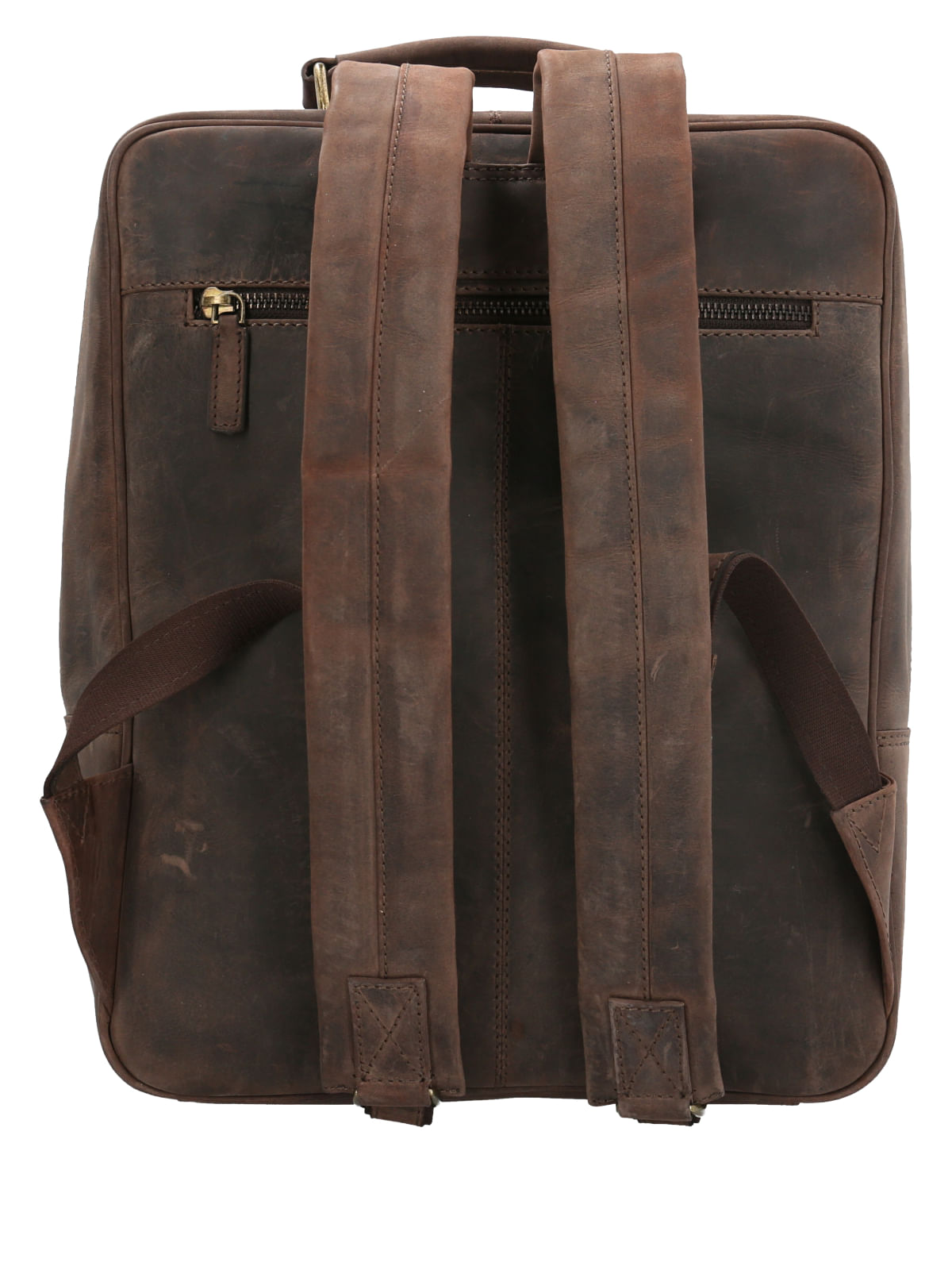 Mochila Cuero Unisex Om Craig Back Café Rockford