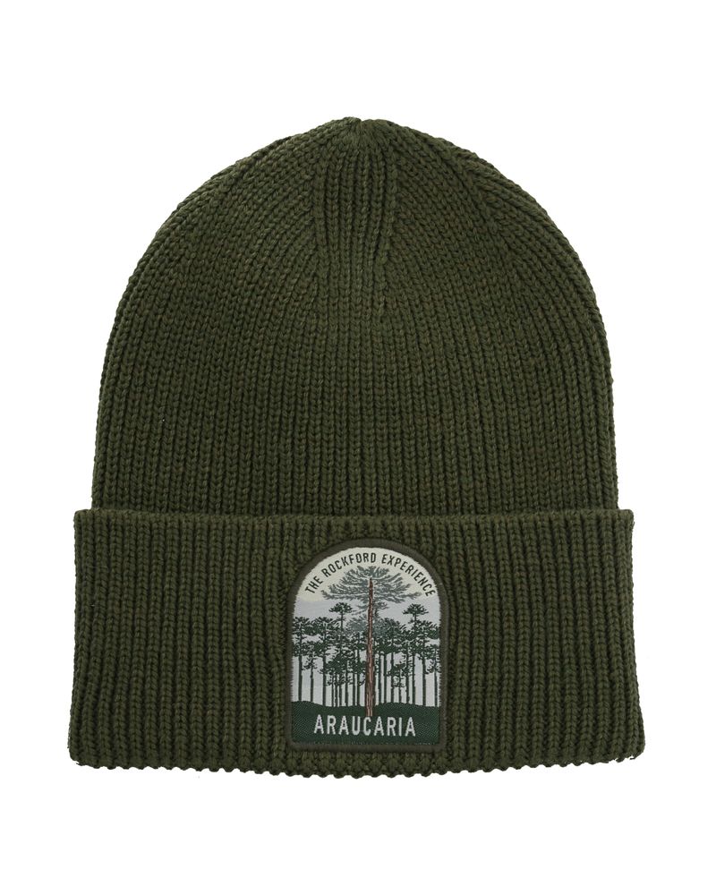 Gorro-Fibras-Recicladas-Unisex-Beanie-Araucaria-Verde-Oscuro-Rockford