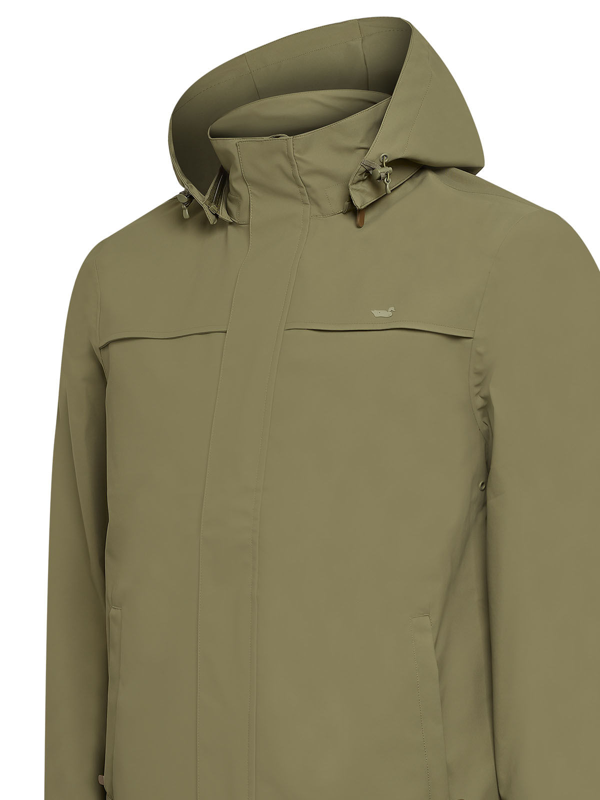 Cortaviento Fibras Recicladas Hombre Rain Verde Rockford
