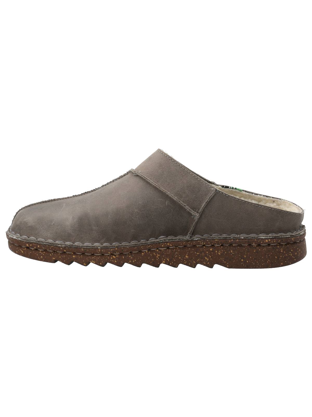 Sueco Cuero Hombre Mirko Gris Rockford
