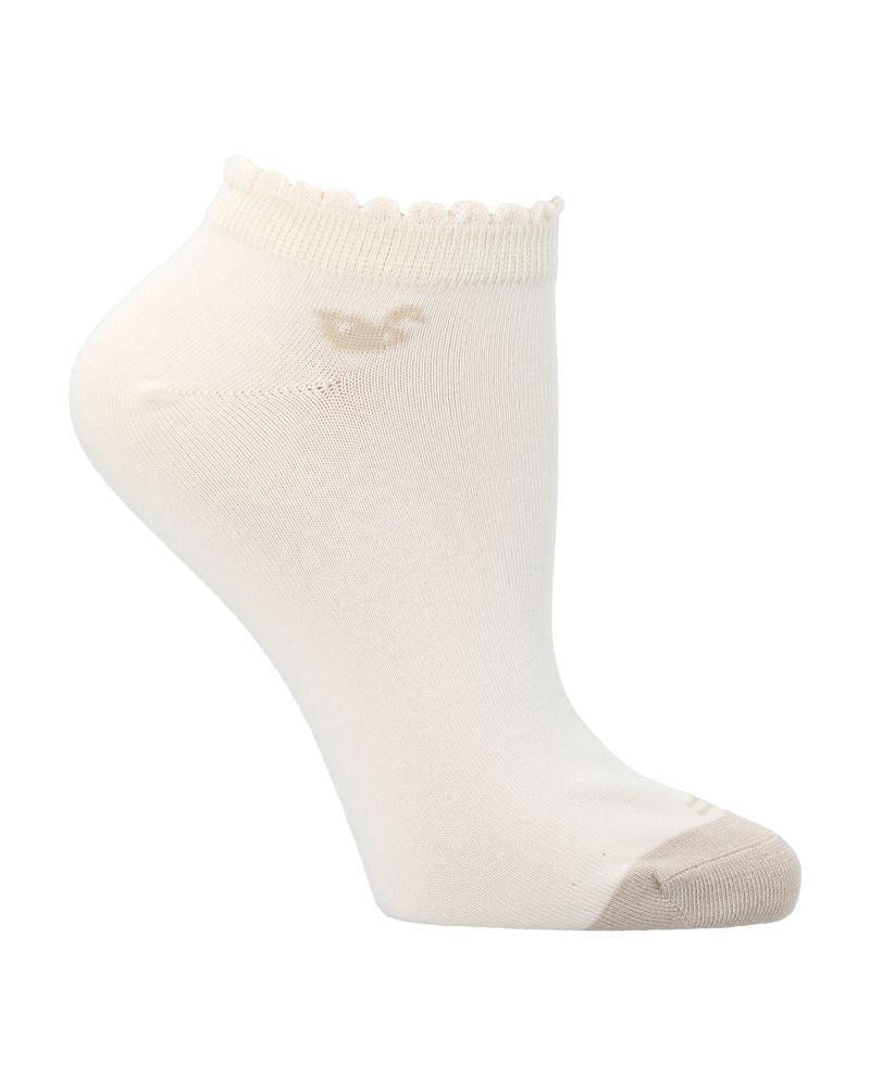Calcetin-Bambu-Mujer-Ped-St-Plain-Crema-Rockford