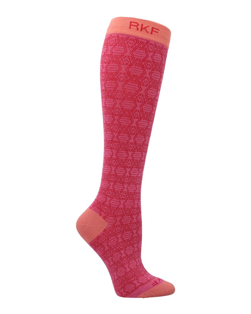 Calcetin-Bambu-Mujer-Kh-Design-Rosado-Rockford