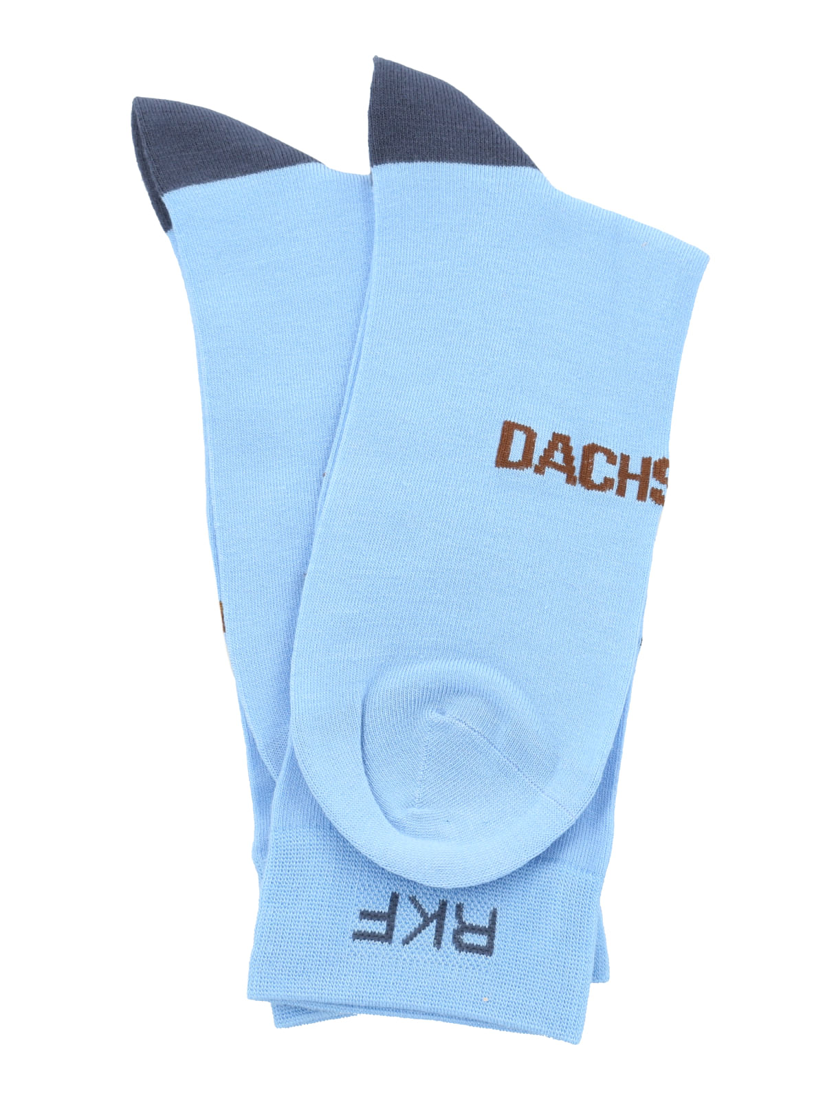 Calcetín Bambú Hombre C Dachshund Azul Rockford
