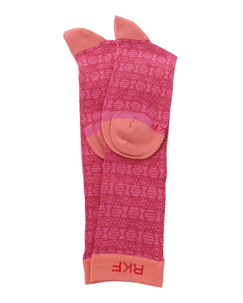 Calcetin-Bambu-Mujer-Kh-Design-Rosado-Rockford