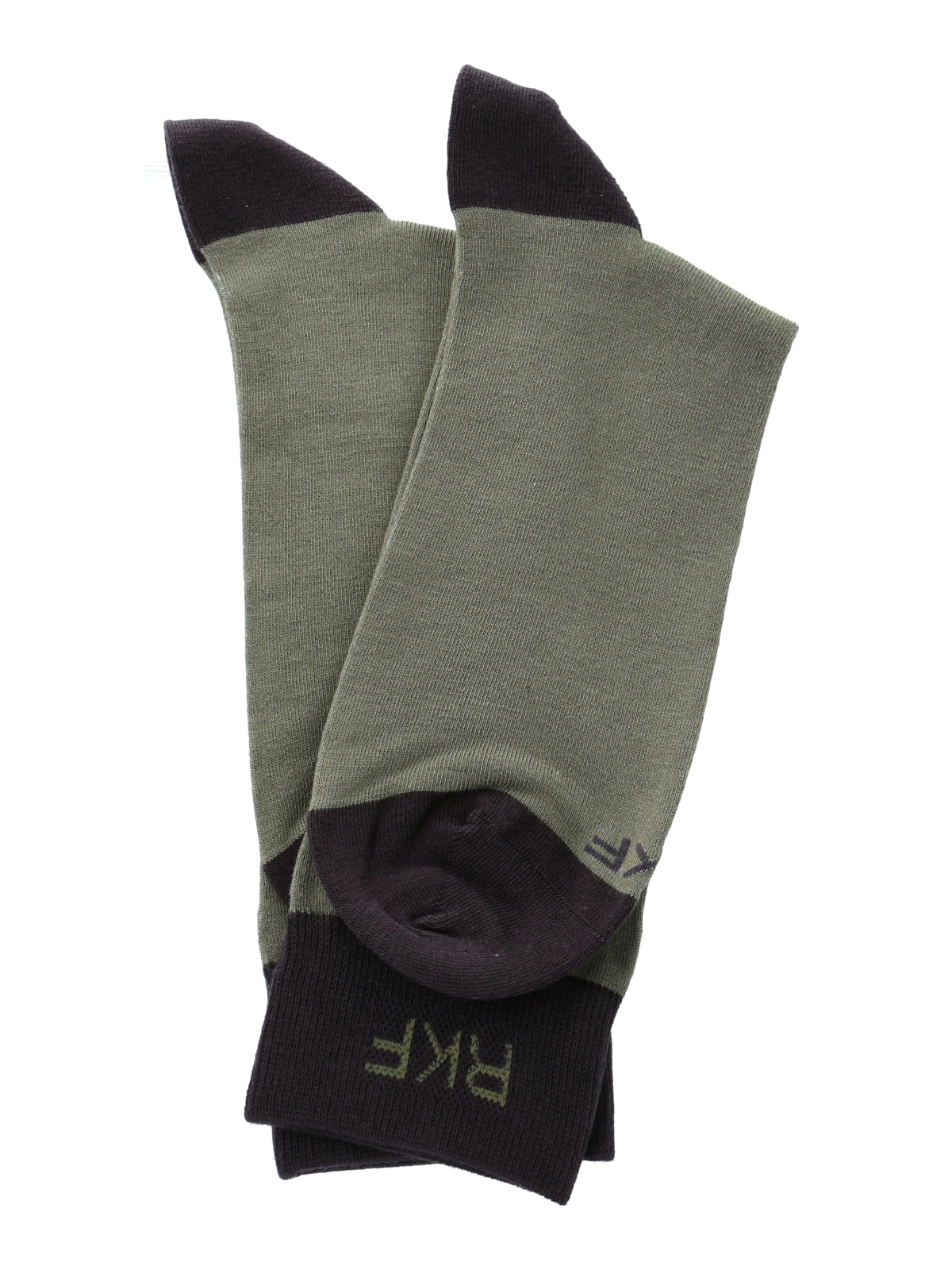 Calcetín Bambú Hombre C Plain Rkf Verde Rockford