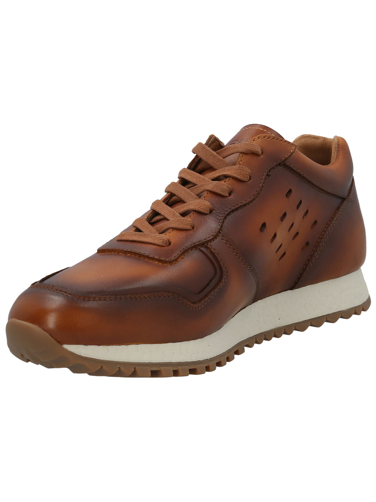 Zapatilla Cuero Hombre Graig Café Rockford
