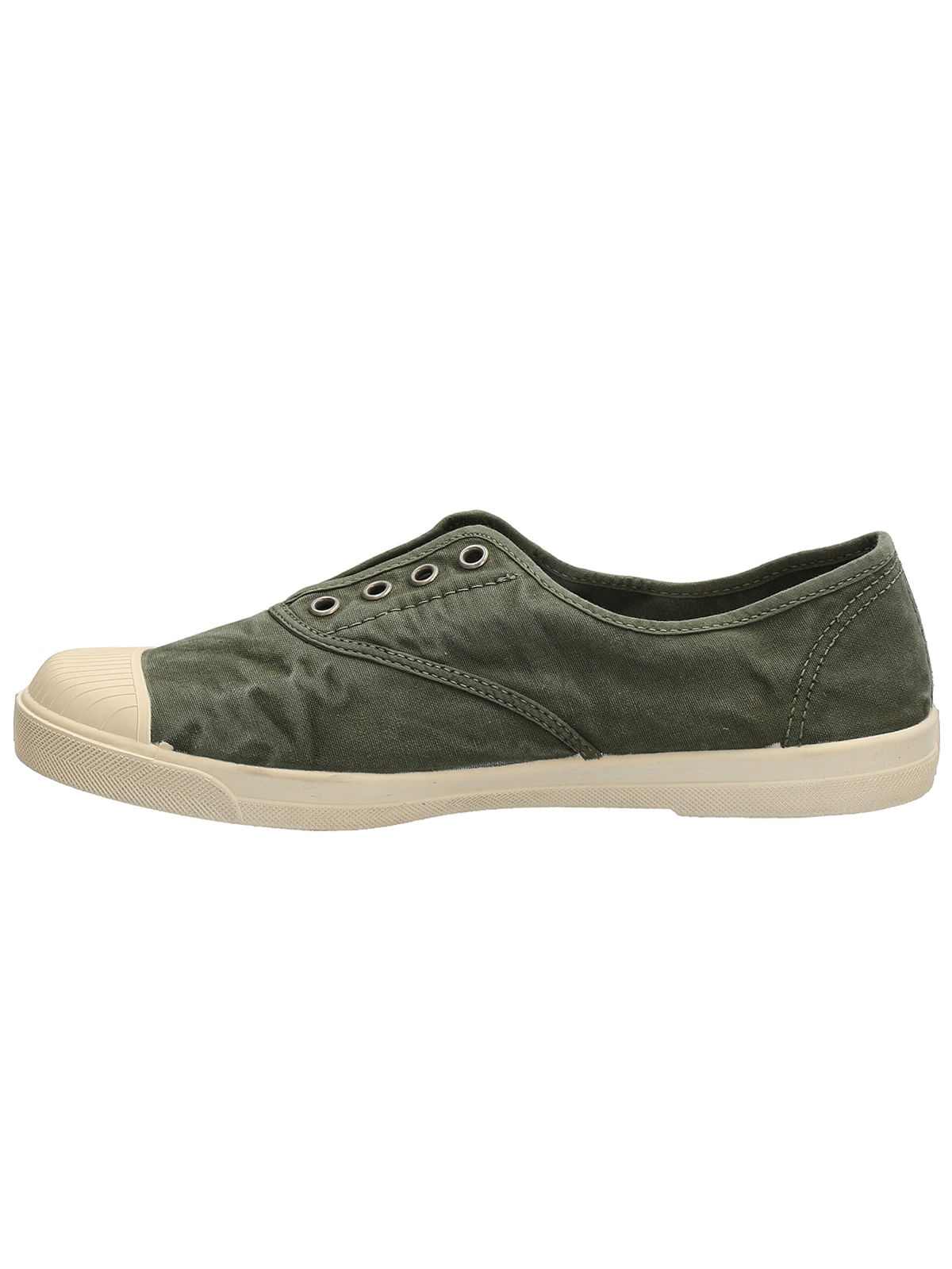 Zapatilla Algodón Orgánico Hombre Greece Oliva Rockford
