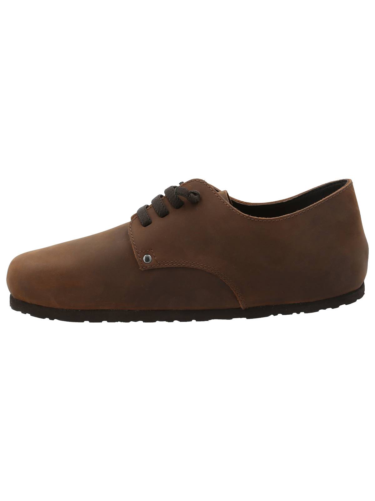 Zapato Cuero Mujer Gennova Café Rockford