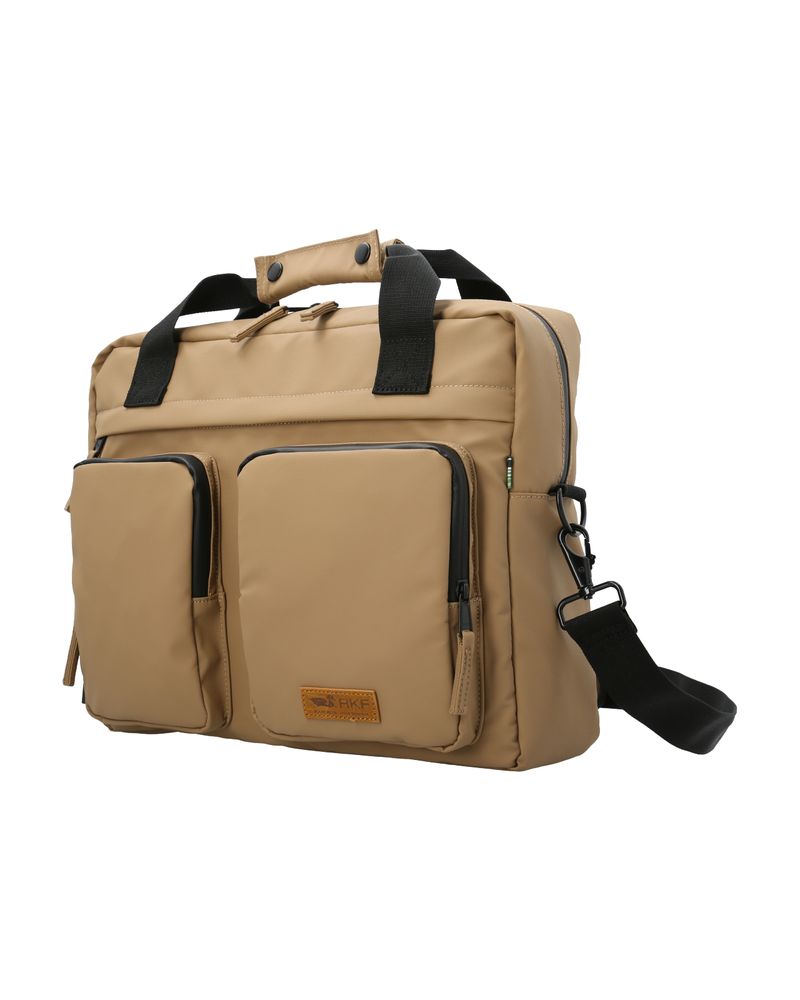 Maletin-Fibras-Recicladas-Unisex-Wr-Connery-Bag-Beige-Rockford