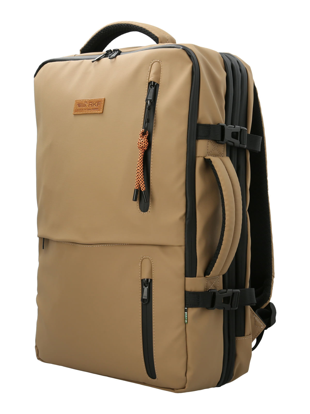 Mochila Fibras Recicladas Unisex Wr Grant Ii Backbag Beige