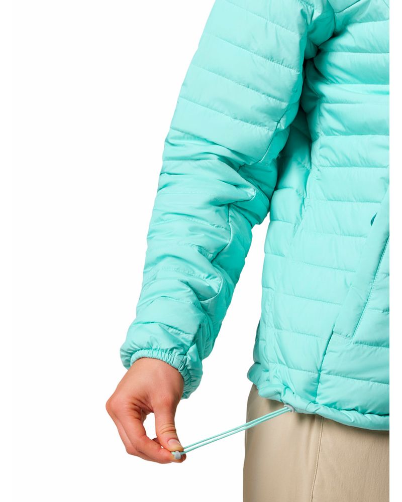 Parka-Mujer-Silver-Falls-II-Hoodie-Verde-Columbia