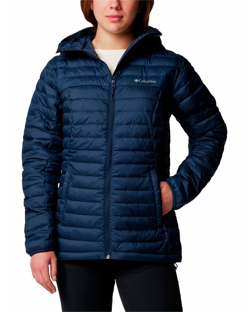 Parka-Mujer-Silver-Falls-II-Hoodie-Azul-Columbia