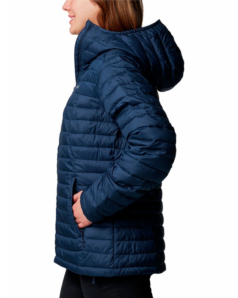 Parka-Mujer-Silver-Falls-II-Hoodie-Azul-Columbia
