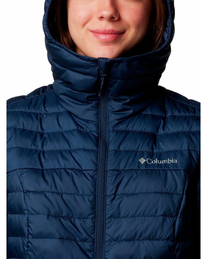 Parka-Mujer-Silver-Falls-II-Hoodie-Azul-Columbia